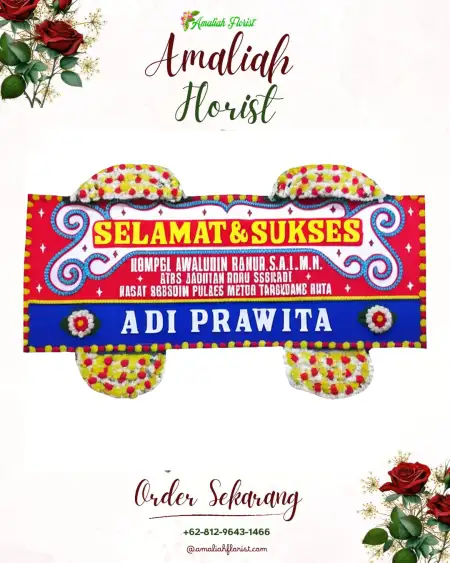 Papan Bunga Ucapan Selamat Watubelah